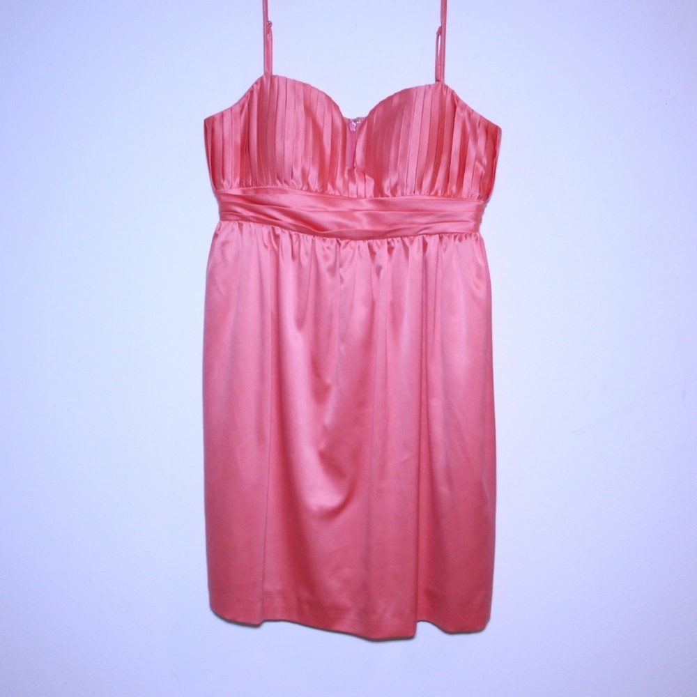 Coral Homecoming dress